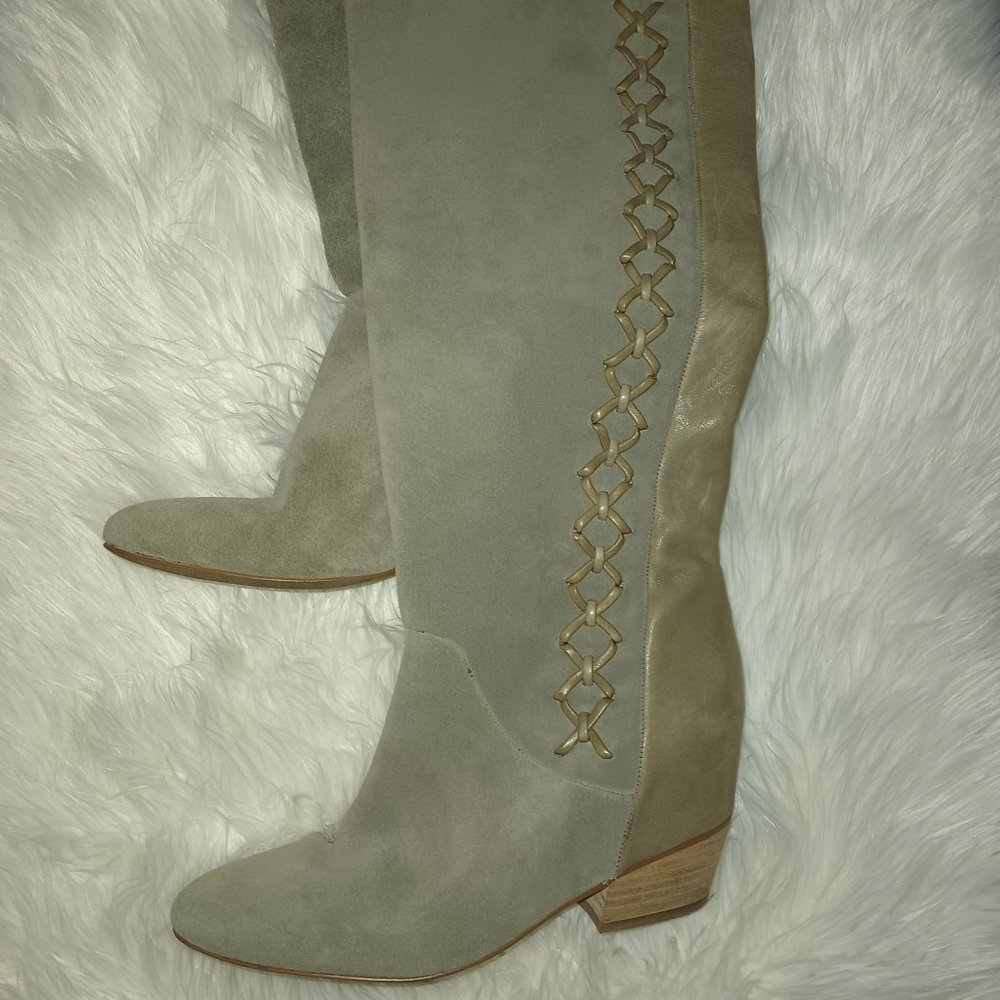 Gianni Bini Riyna Hidden Wedge Tall Boots